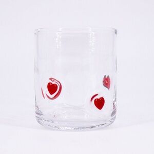 Madison Home 16 fl oz Icon Glass Finally Red Hearts One glass